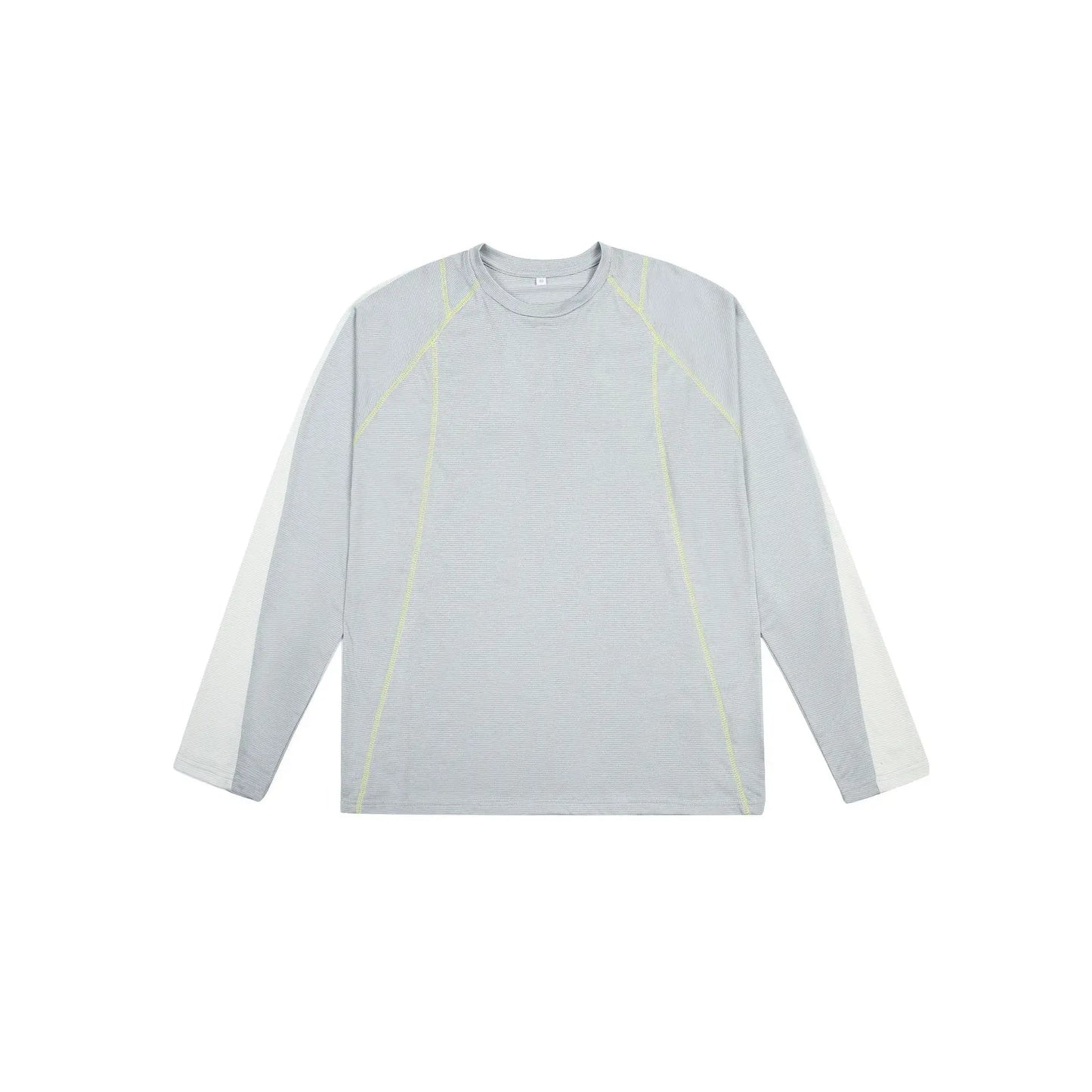 Unisex Sport  Long-Sleeved T-Shirt with Moisture-Wicking, Quick-Drying & Contrast Shoulder Design