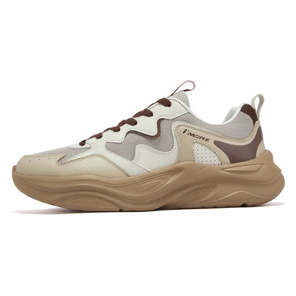 Men's Casual Shoes Retro Soft Versatile Breathable Vintage Mesh Leisure Grippy Lightweight Male Sneakers 672536776