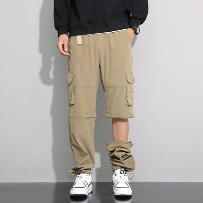 Mens Cargo Hiking Pants Quick Dry,Comfortable,Perfect for Outdoor Working and Camping,Spring Autumn Versatile Outdoor Long Pants