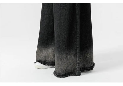 Streetwear Men Wide Leg Jeans Oversized Fashion Loose Jean Pants Male High Street Jogger Woman Denim Trousers Plus Size 5XL