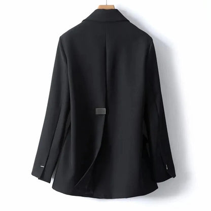 Women Suit Jacket 2025 Spring Leisure Comfortable Joker Female Blazer Coat Korean Temperament High quality Ladies Outwear