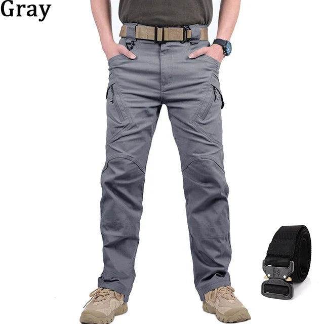City Military Tactical Pants Men SWAT Combat Army Trousers Men Hiking Hunting Waterproof Wear Resistant Casual Cargo Pants