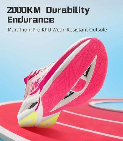 Professional Marathon Racing Running Training Shoes Men Full-length Shock Absorption Sports Carbon Plate Walking Sneakers