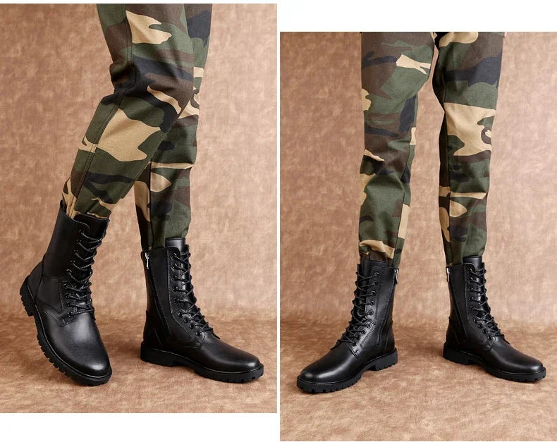 Men Tactical Boots Brand Military Size Ankle Casual Unisex Outdoor Hiking Shoes Male Waterproof Plus Climbing Shoes Size Plus