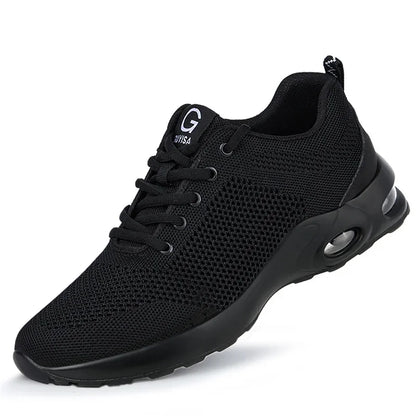 35-50 Air Cushion Working Shoes For Men Anti-Smashing Steel Toe Puncture Proof Construction Safety Shoes Sneakers Male Footwear