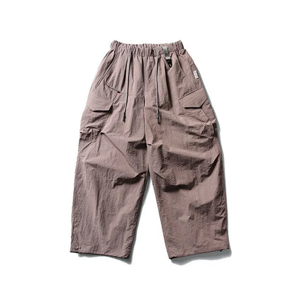 Ultra Loose Lightweight Outdoor Functional Pants Men Women Waterproof Quick Dry Techwear Wide Leg Cargo Pant Track Trouser