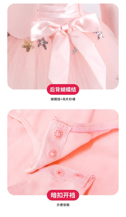 Summer Dance Costume Outfits Girls Dresses Ballerine Kids Clothes Casual Ballet Girl Dress Vestidos Children's Ballet Leotard