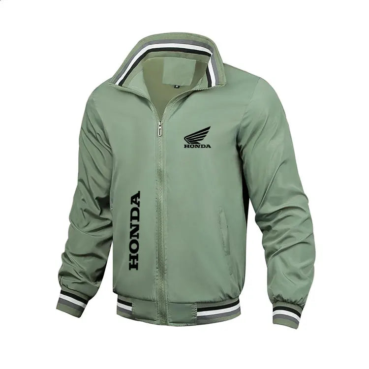2025 Honda Men's motorcycle jacket spring summer outdoor leisure fashion sports coat ultra-thin zipper sun protection clothing