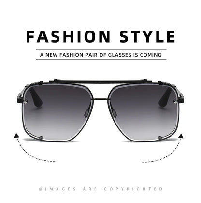 Steampunk Vintage Sunglasses For Men Luxury Punk Sunglasses Women  Retro Square Sonnenbrille Fashion Glasses Gafas De Sol Lentes