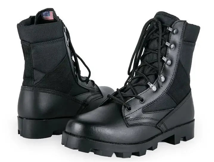 Male Outdoor Training Combat Hunting Boots Spring Autumn Men Jungle Hiking Sports Climbing Camping Breathable Camo Desert Shoes