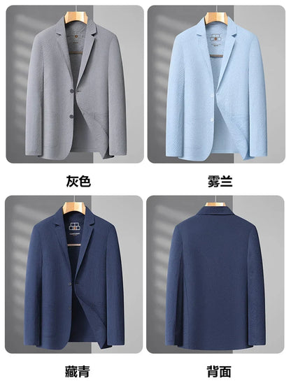 Summer new style suit jacket - Men's fashionable lightweight breathable quick-drying coat with sun protection fabric