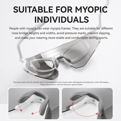 Photochromic Cycling Glasses Windproof Dustproof UV400 Protection Glasses Cycling Outdoor Sports Sunglasses Unisex