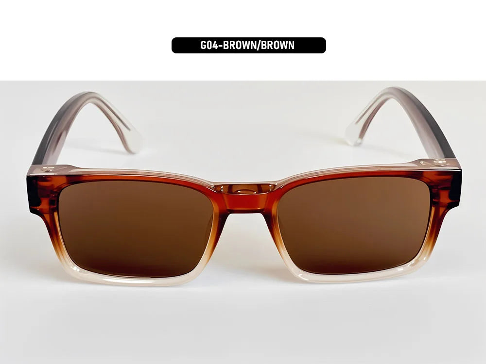 2026 Square Sunglass Men Luxury Vintage Polarized Sunglasses Women Trendy New Fashion Glasses Gafas De Sol Polarizadas Zonnebril