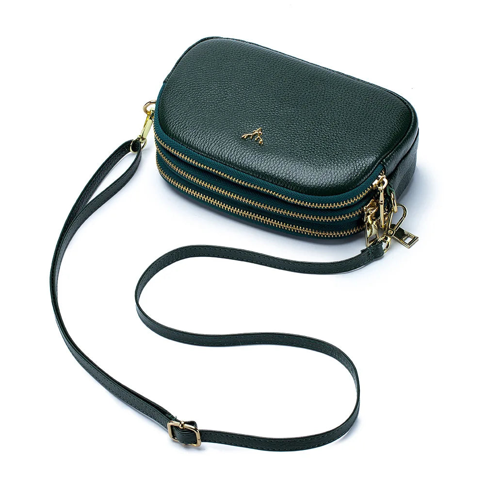 Genuine Leather Trend Shoulder Bag Luxury Totes Cowhide Handbag Versatile Crossbody Lipstick Phone Pouch For Women Grrls