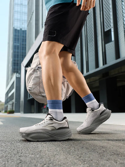 6 Men Running Shoes Lightweight Wear Resistant Comfortable Shock Absorb Soft Soled Male Sneakers 672622201