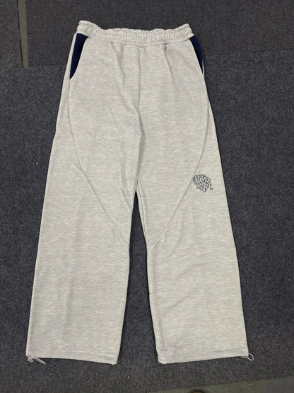 Autumn and winter new trendy men's and women's high street Japanese casual sports letter hooded sweatshirt and pants set