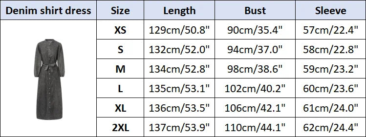AP SS26 Women Lightweight Denim Dress Cotton Black and Blue Maxi Dress