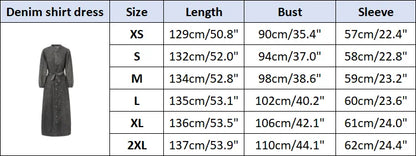 AP SS26 Women Lightweight Denim Dress Cotton Black and Blue Maxi Dress