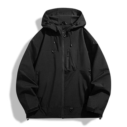 Men Women Waterproof Hiking Jacket Trekking Camping Mountaineering Windbreaker Unisex Outdoor Sport Windproof Rain Coat