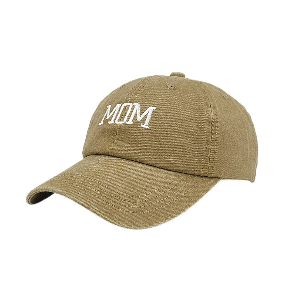 Fashion Women Men Hat Sport Visors Snapback Cap DAD MOM Embroidery Cotton Baseball Cap Sun Hat Breathable Outdoor Caps