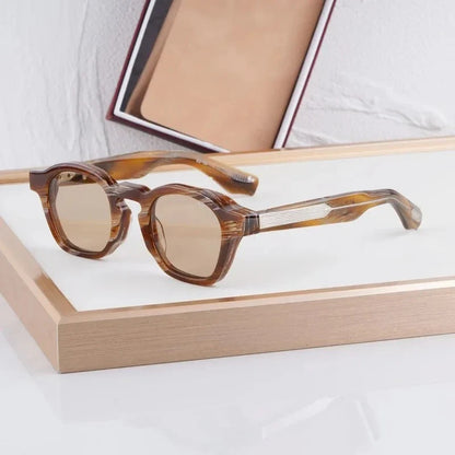Ins Handmade Sunglasses 10th Anniversary Limited Edition Acetate Brand Classical Design Men Women Prescription Glasses with Case