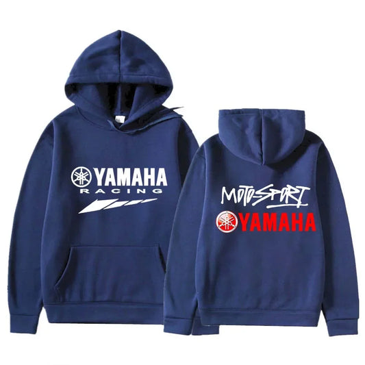 New Spring Autumn Sportswear, Men Women Fashion Hoodies with Yamaha Logo, Motorcycle Racing Team Outdoor Sports Sweatshirts For