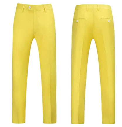 Men's Blue Suit Pants, Red Elegant Man Office Work Pant, Green and Purple Casual Trousers Men 17 Colors Pantalones Hombre