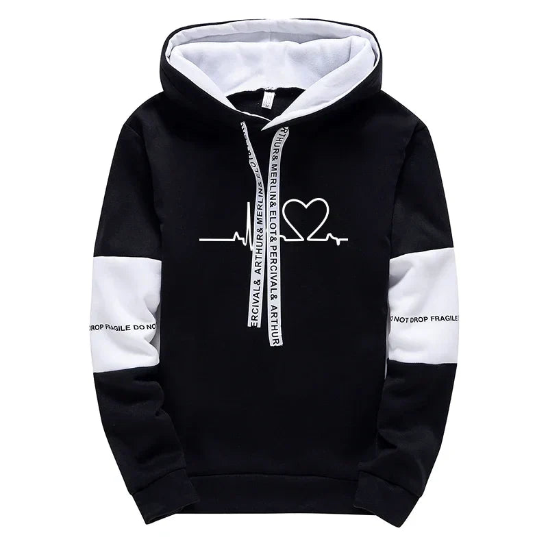 Hoodies Sportswear Sweatshirts for Men Comfortable Autumn Winter Sports Casual Fashion Versatile Sweatpants Daily Dressing Men's