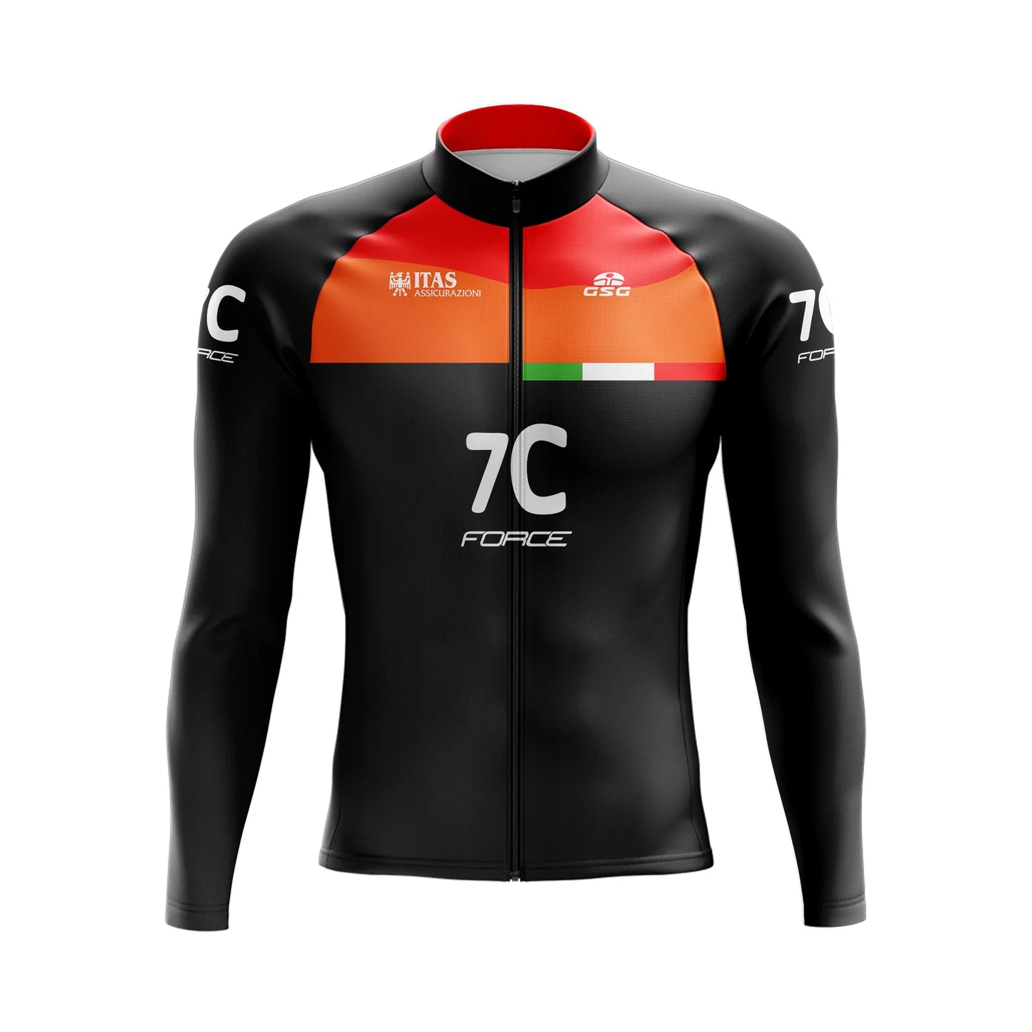 2022 ITAS Winter Cycling Jersey Thermal Fleece Outdoor Pro Sports Long Sleeve Jacket Bike Clothing