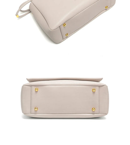 Women's Single Room Bag 2026 New Beige Flip Cover Handbag for Women's Commuting