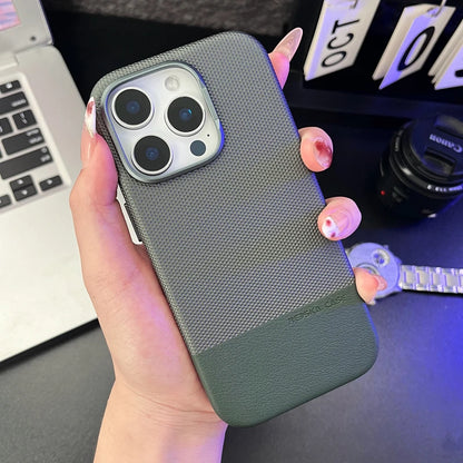 Original Technology Woven with Camera Control Button Magnetic Case for IPhone 17 16 15 14 13 Pro Max Air Wireless Charge Cover