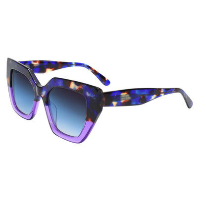 Retro Sunglasses for All Asymmetric Square Frame UV400 Lens  Women Polarized UniversalFashion Lightweight Crafted