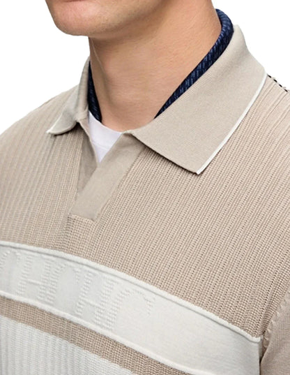 Summer Men's Polo Clothing Luxury T Shirt Casual Short Sleeve Drapped Loose Basic Splice Shirt Popular Knitwear