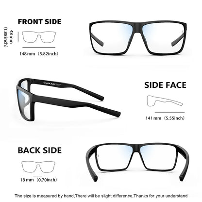 XL Z87 Safety Sport Sunglasses Men Big Wide Heads Large TR90 Ultralight UV400 Oversized Shades Outdoor 8108
