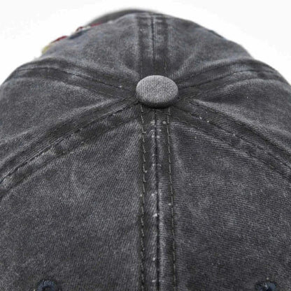 Hip Hop Holes Baseball Hat For Men Women Retro Washed Cotton Peaked Cap Fashion Snapback Sun Visors Punk Letter Bonnet кепка y2k