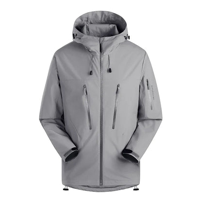 Spring New Men's Mountaineering Jacket Windproof and Waterproof Fabric Fashion Hip Hop Design Casual Oversize Outdoors Coat