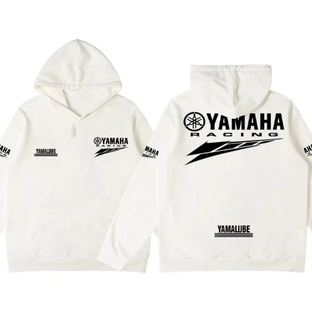 Yamaha 2025 high quality lightweight hoodie autumn and winter printed men's long-sleeved sweatshirt comfortable and casual