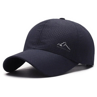 Unisex Simple Cross Water Drop Embroidery Baseball Caps Spring and Autumn Outdoor Adjustable Casual Hat Sunscreen Hat