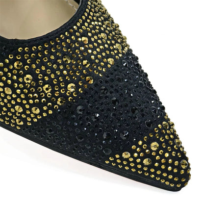 Venus Chan Fashionable Party Shoes and Bags Nigerian Women’s Party Suit Medium Heel Pointed Toe Women’s Shoes and Same Color Bag