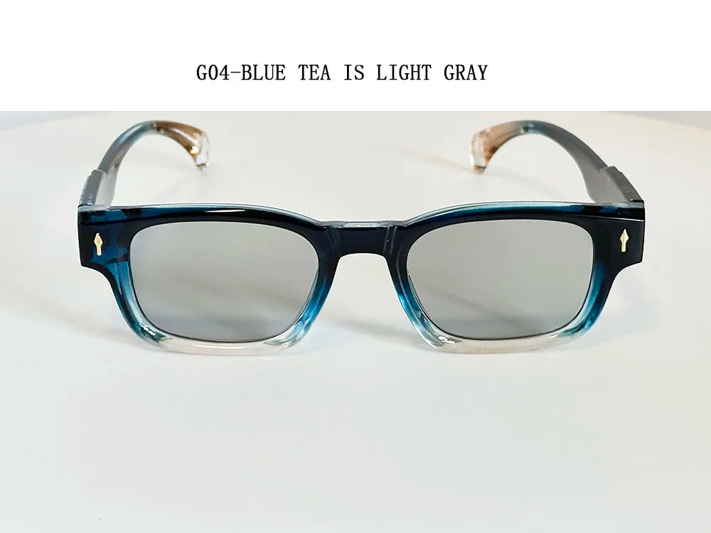 Fashion Sunglass Men Vintage Square Sunglasses Women 2025 Trendy Glasses Gafas De Sol Hombre Lunette Soleil Femme Dropshipping
