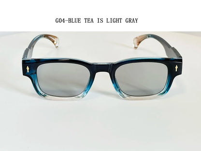 Fashion Sunglass Men Vintage Square Sunglasses Women 2025 Trendy Glasses Gafas De Sol Hombre Lunette Soleil Femme Dropshipping