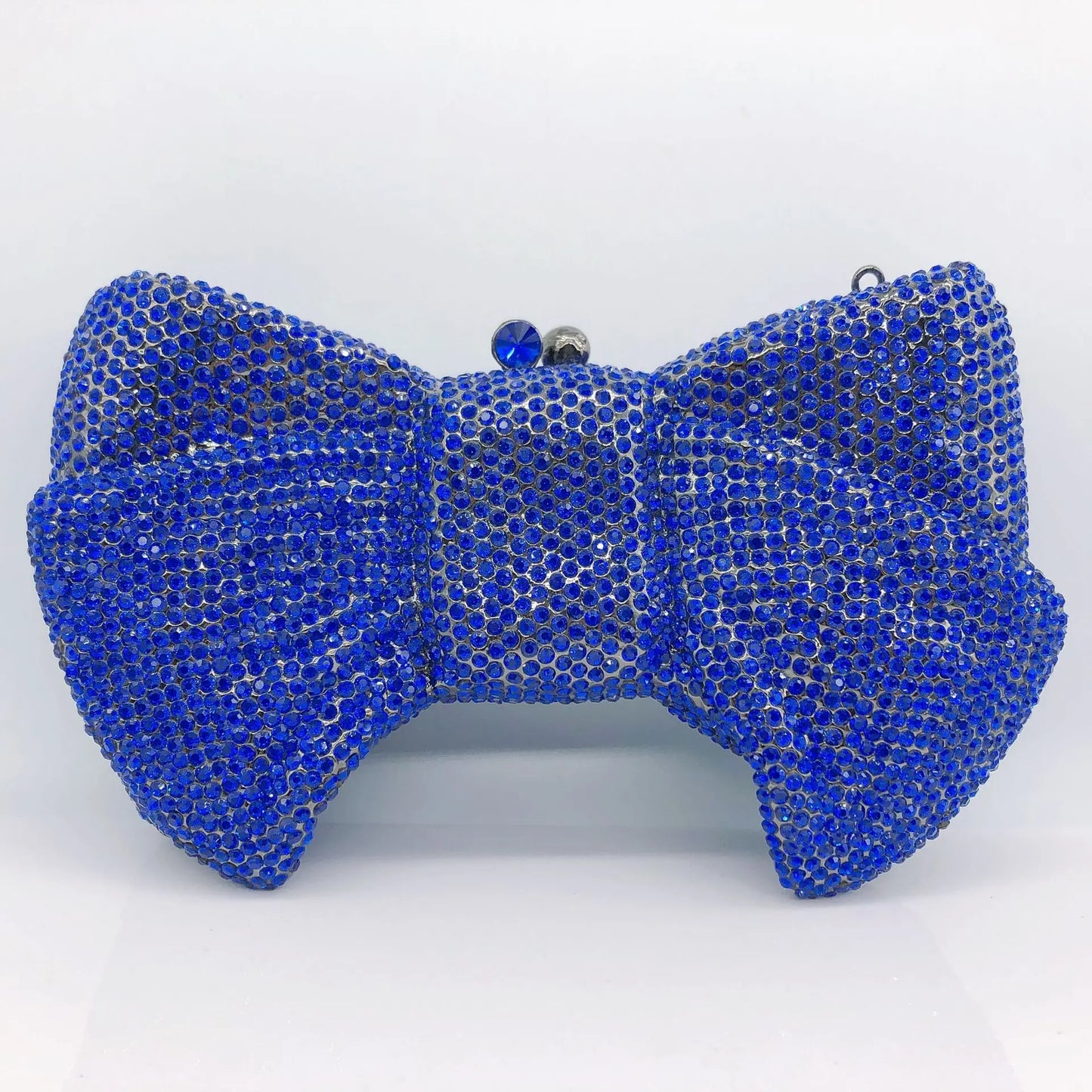 Bow Hollow out Crystal Banquet Wedding Party Dress Bag Rhinestone Luxury Designer Handbag Stone Elegant Bow Clutch Purse Bag