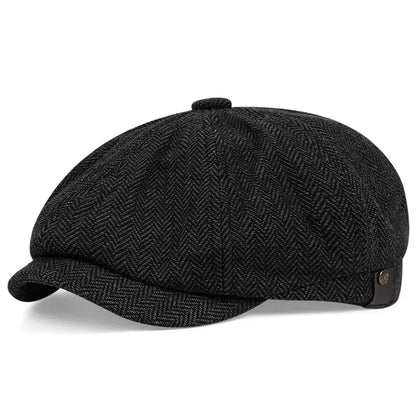 Men Casual Peaky Blinders hat Spring Autumn Retro Beret Hats Wild Casual Hats Unisex Wild Octagonal Cap girl Newsboy English hat