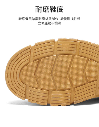 Mens Boots Casual Shoes Winter Platform Leather Designer Luxury Chelsea Cowboy Outdoor Work Safety Ankle Sneakers 2025