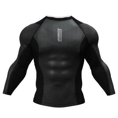 New UPF 50+ Rashguard Men's Surfing T-Shirt Quick Dry UV Protection Breathable Long Sleeve Beach Surf Wear Fitness Running Shirt