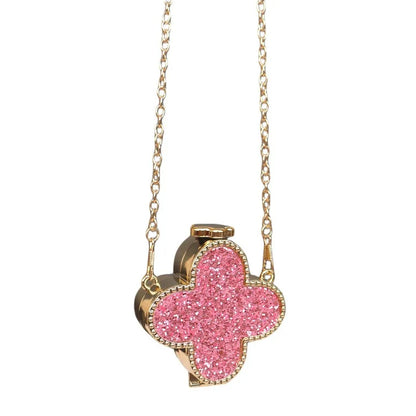 Mini Coin Purse Clover Luxury Fashion Shiny Rhinestone Evening Clutch Handbag for Women, New Sparkling Release