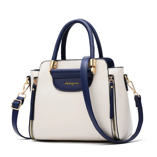 Women's Bags 2025 New Fashion Color Hit Handbag European and American Shoulder Crossbody Simple Elegant Office Wallet