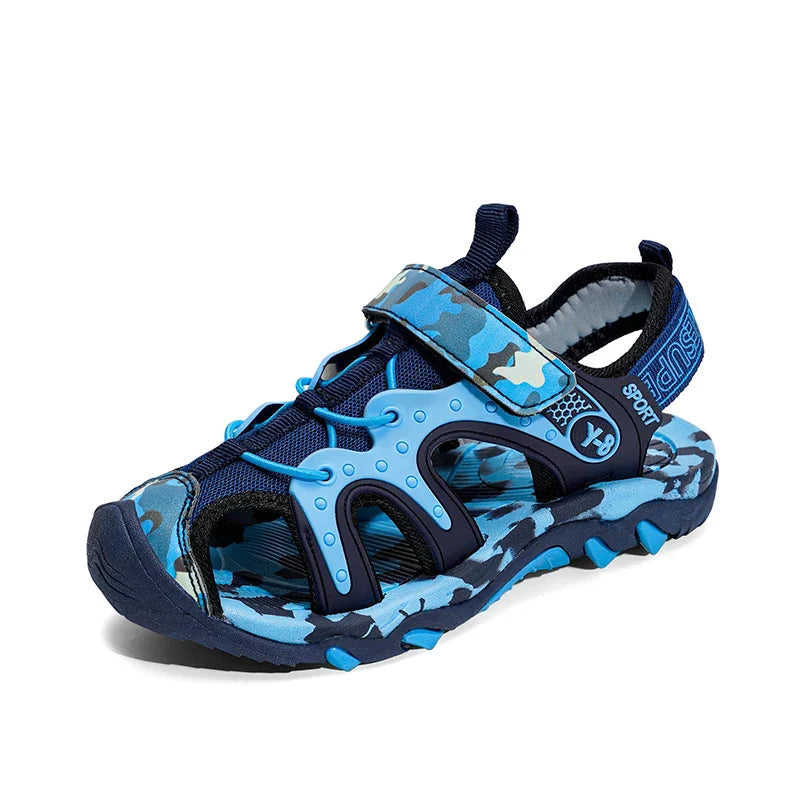 Outdoor Boys Sports Sandals Kids Summer Shoe Sneaker 2026 New Non-slip Soft Breathable Casual Walking Beach Water Sandal for Boy