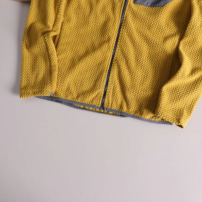 Lightweight Breathable Quick-Dry Fleece Fabric Jacket Stand Collar Outdoor Sports Men's Spring 2025 Versatile Modern Style