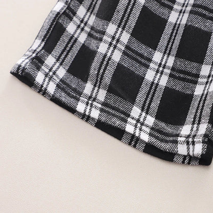 Boys clothing set summer Korean style striped T-shirt checkered shorts fashionable children's cotton 2 piece casual baby clothes